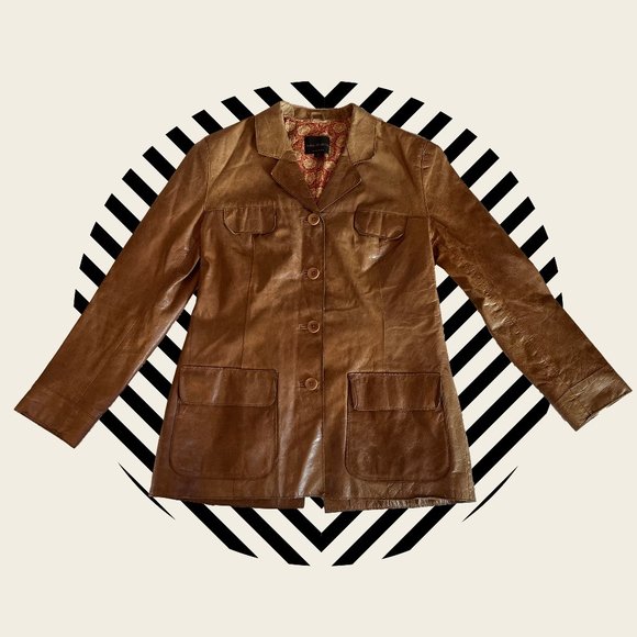 John Carlisle Jackets & Blazers - John Carlisle Leather Jacket